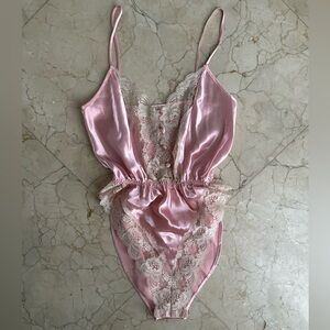 ***SOLD*** Vintage Gold Label Victoria’s Secret Lingerie Bodysuit